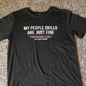 Black Graphic T-Shirt